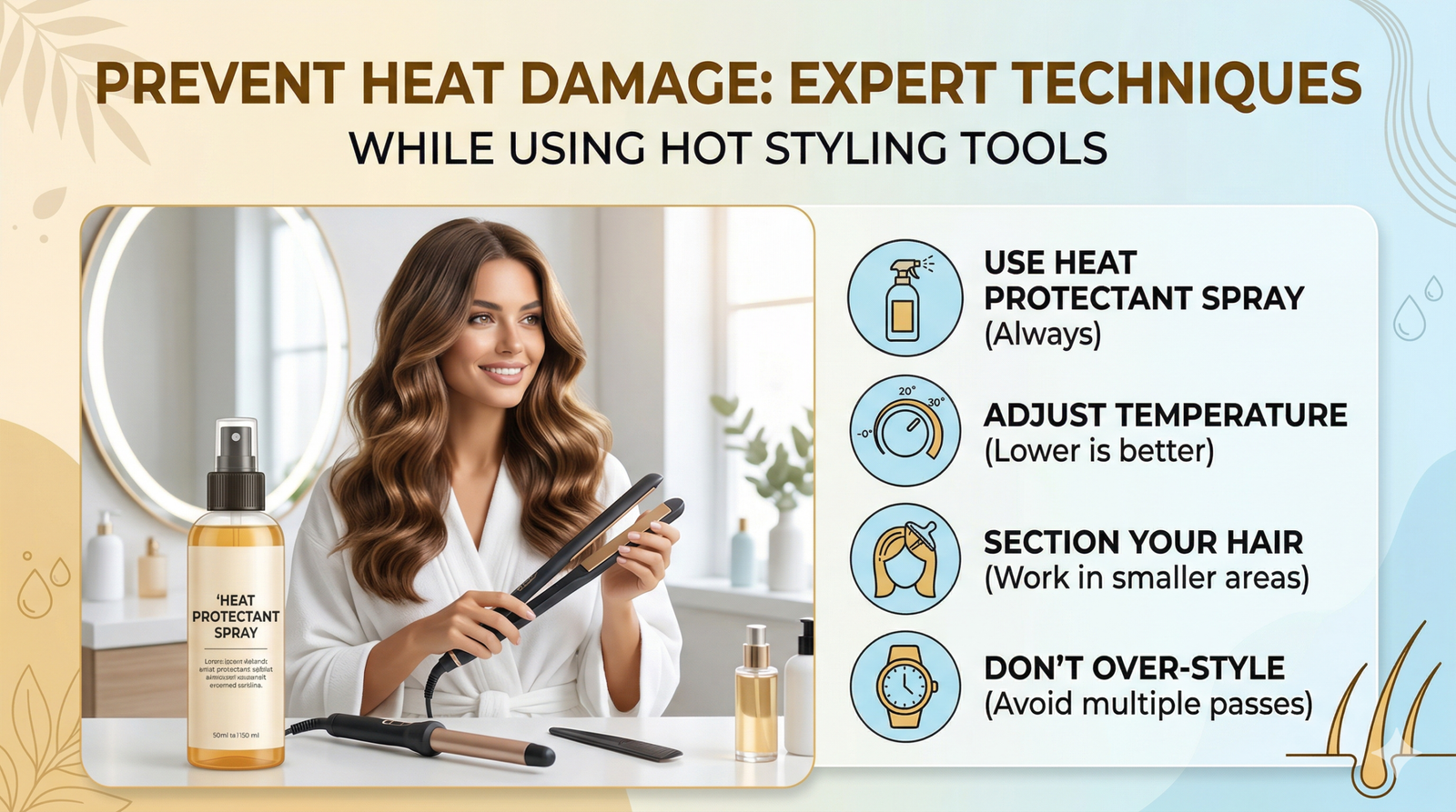 Expert Techniques to Prevent Heat Damage While Using Hot Styling Tools
