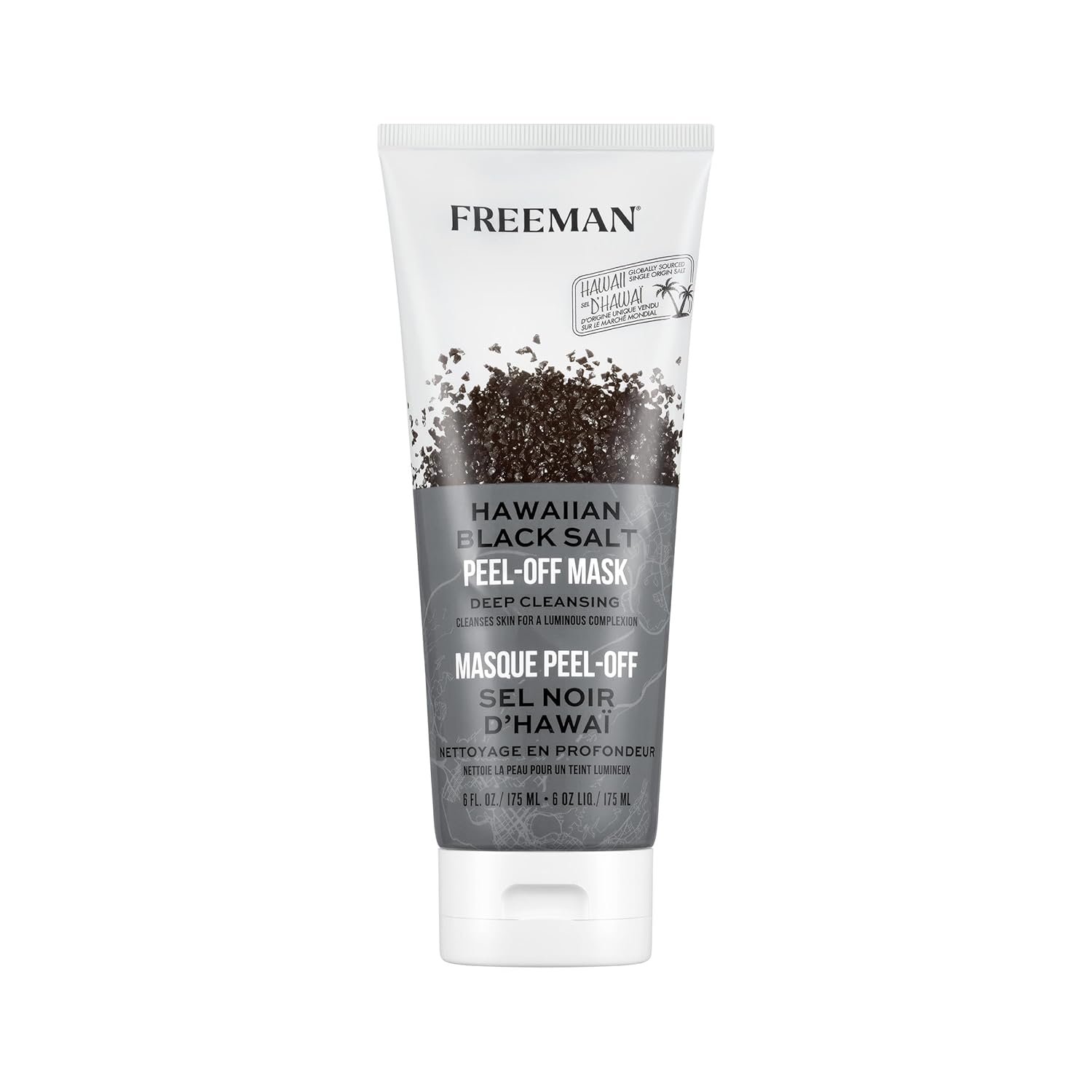 Freeman Hawaiian Black Salt Peel Off Mask