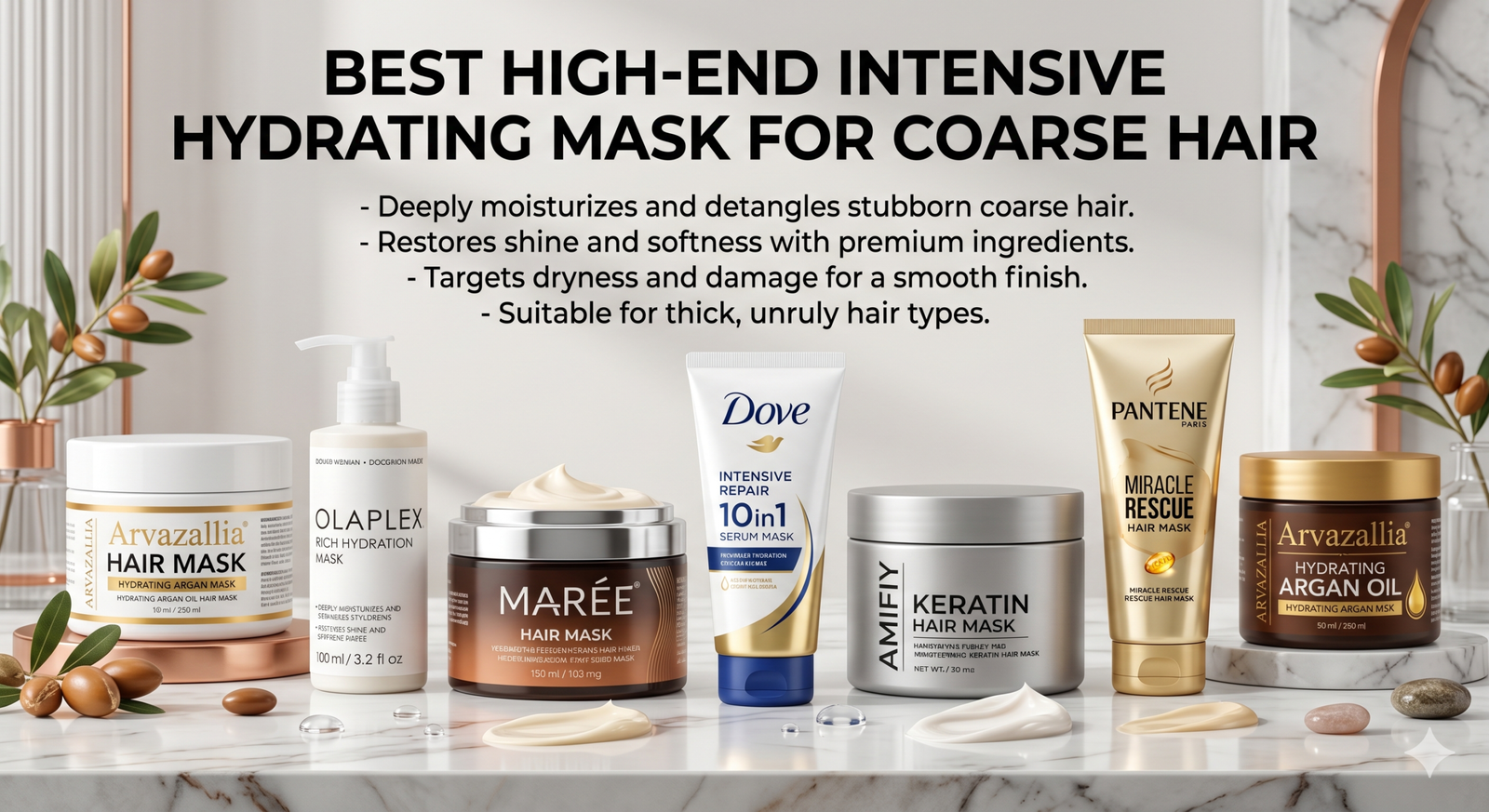 Best High-End Intensive Hydrating Mask For Coarse Hair That Truly Works