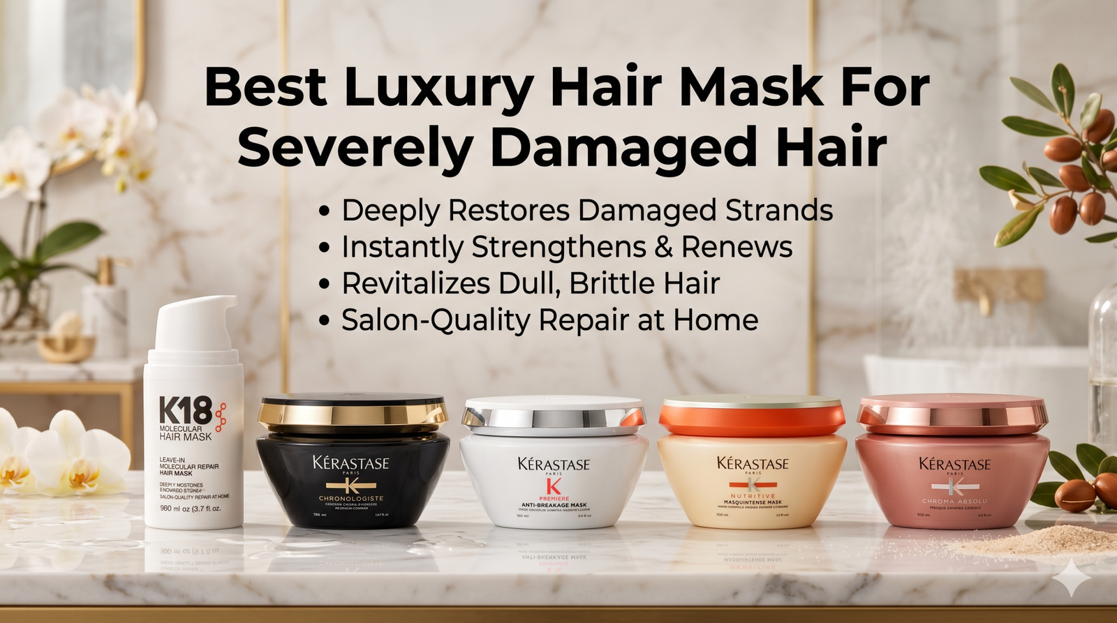Best Luxury Hair Mask For Severely Damaged Hair