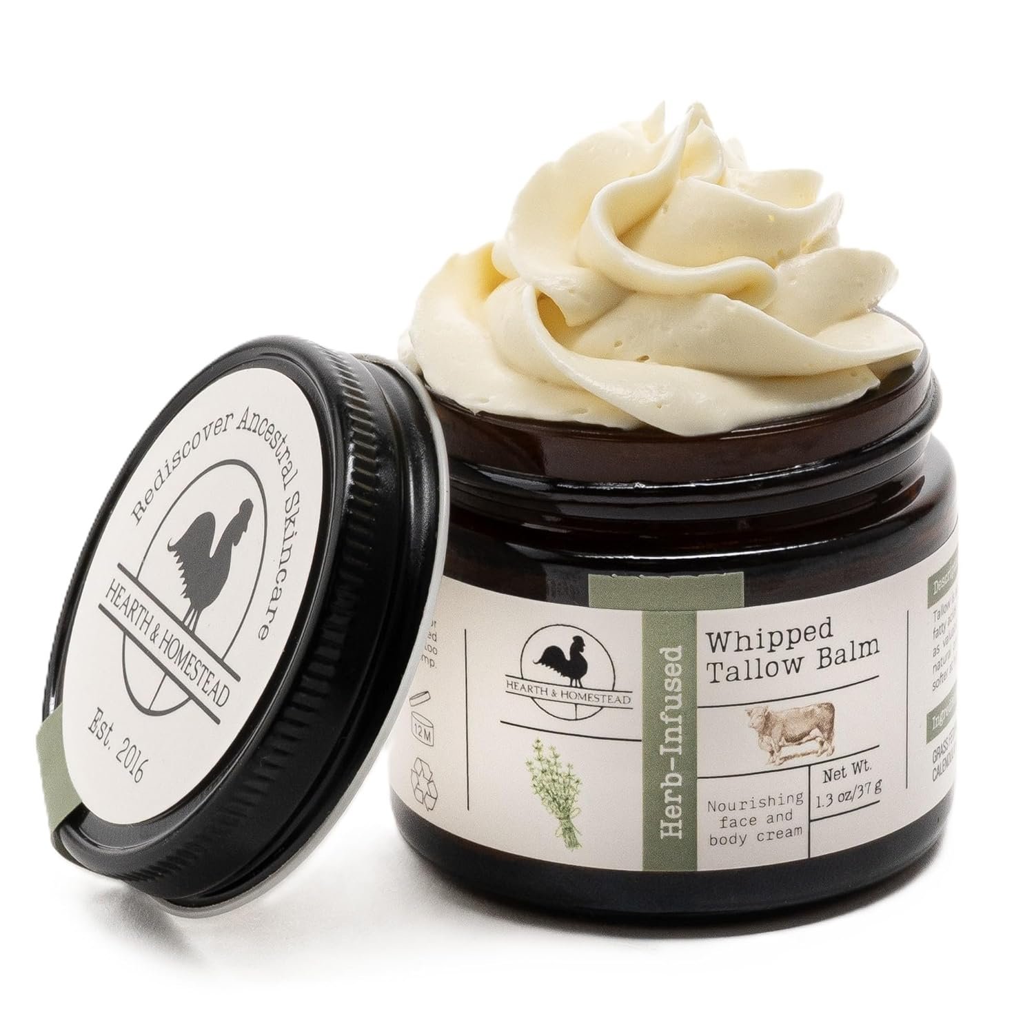 Hearth And Homestead Handmade Whipped Tallow Balm