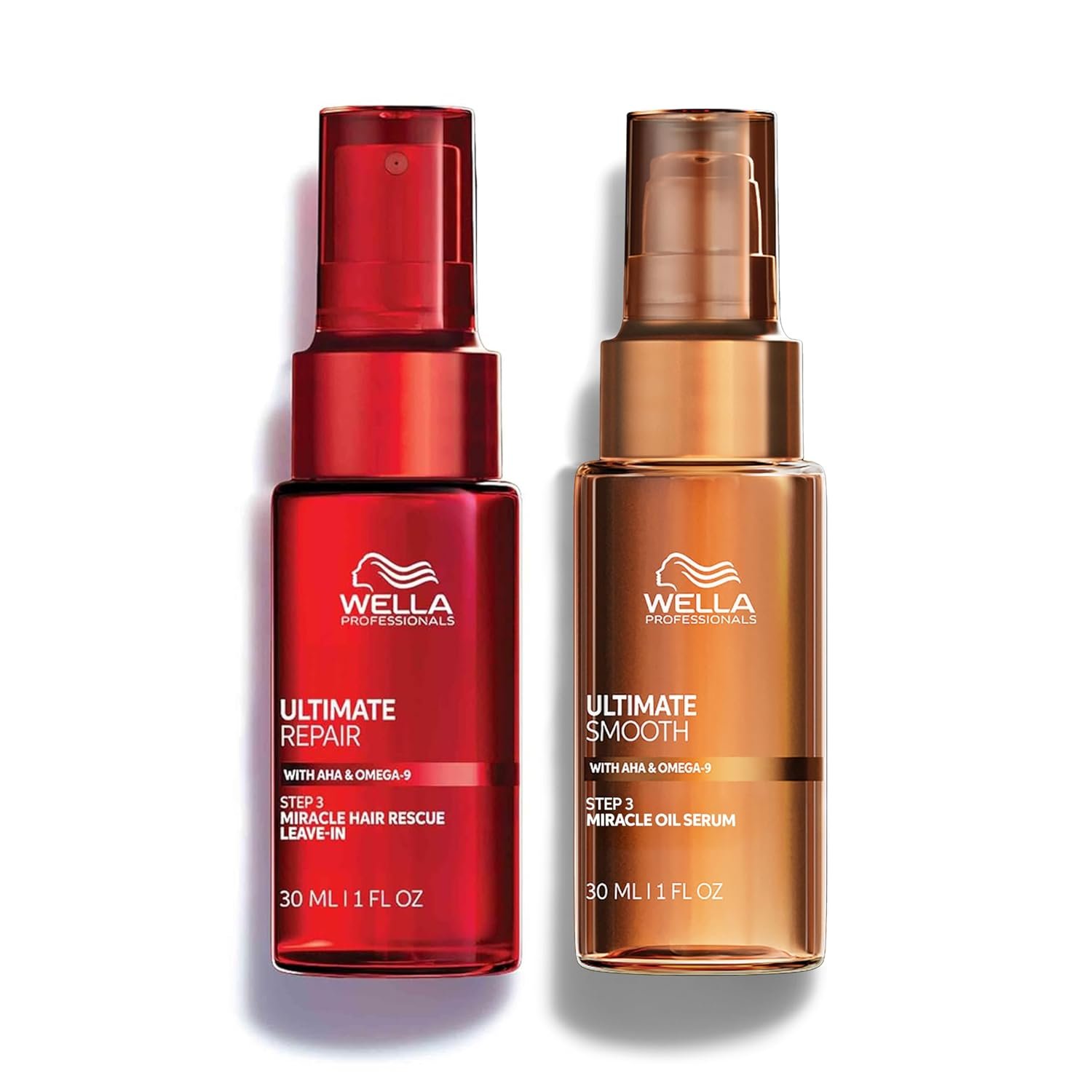 Wella Professionals Ultimate Smooth Miracle Oil Serum + Ultimate Repair Miracle Hair Rescue