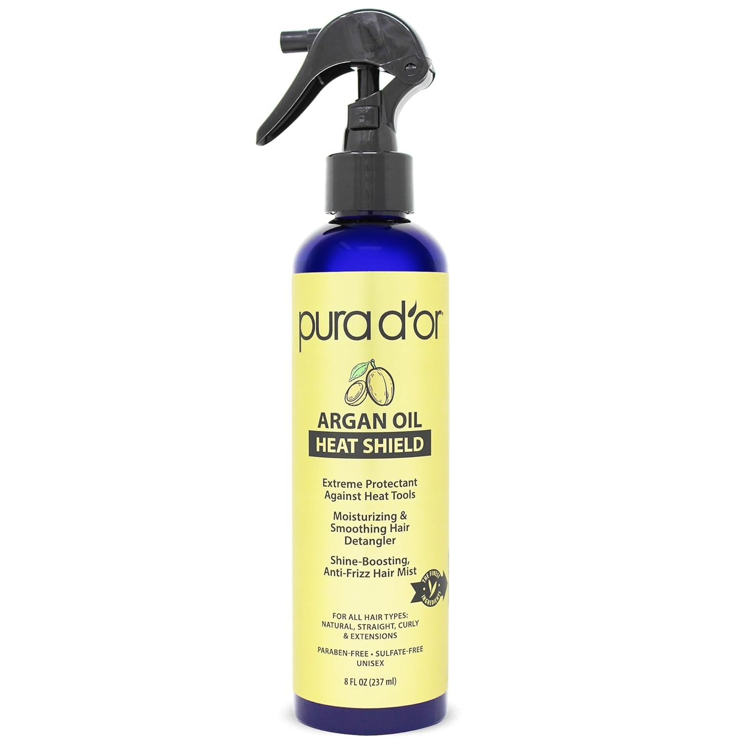 Pura D'or Argan Oil Heat Shield Protectant Spray