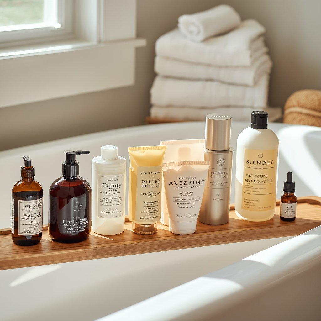 Lucid Origin An Editorial Style Photograph Of A Curated Collection Of Roughly 9 Diverse Body 0