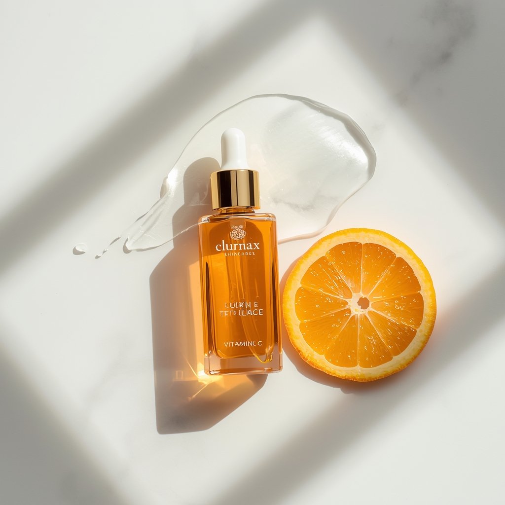 Lucid Origin High End Luxury Skincare Serum Bottle With A Glass Dropper Placed On A Minimalis 0