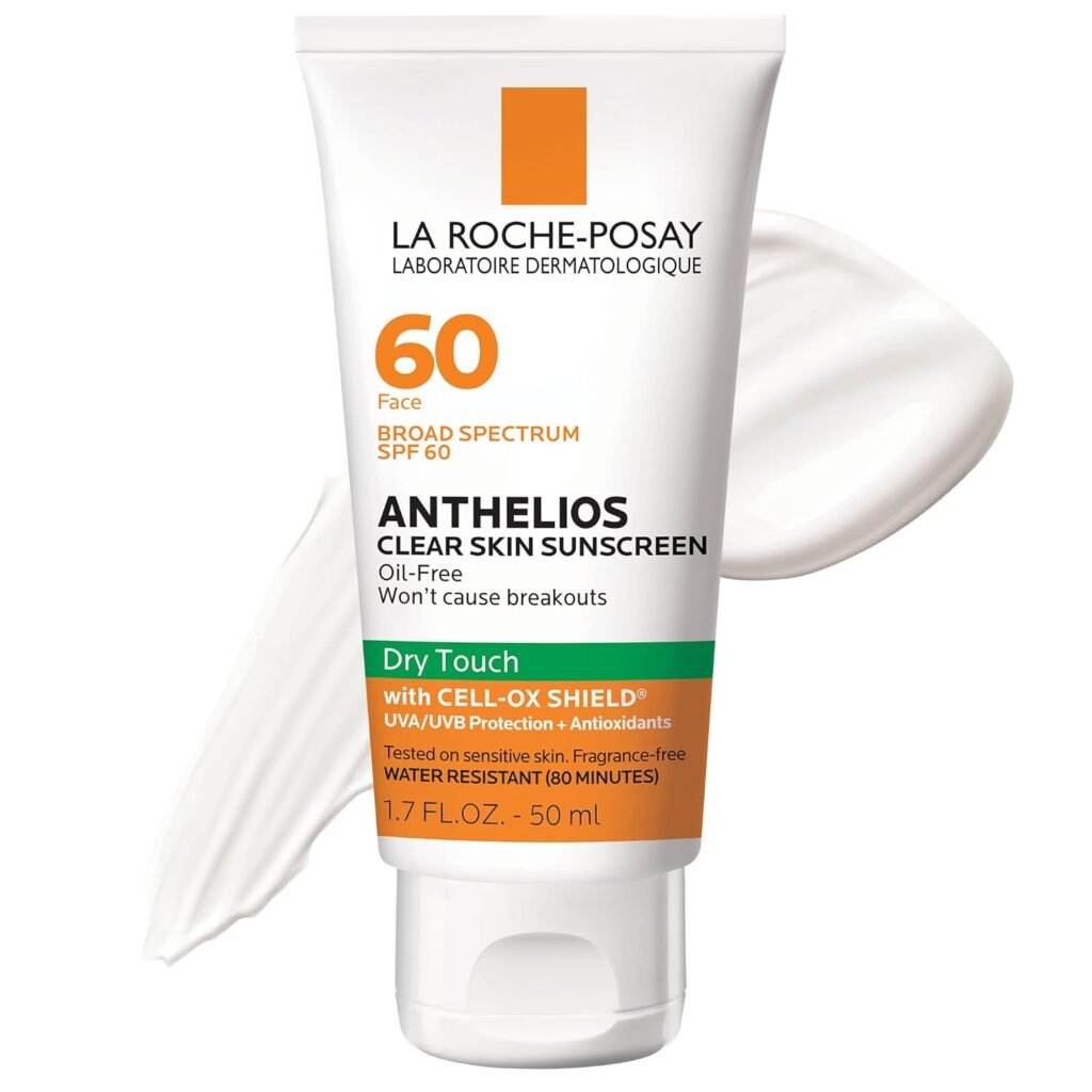 la roche posay anthelios clear skin sunscreen dry touch spf 60 review