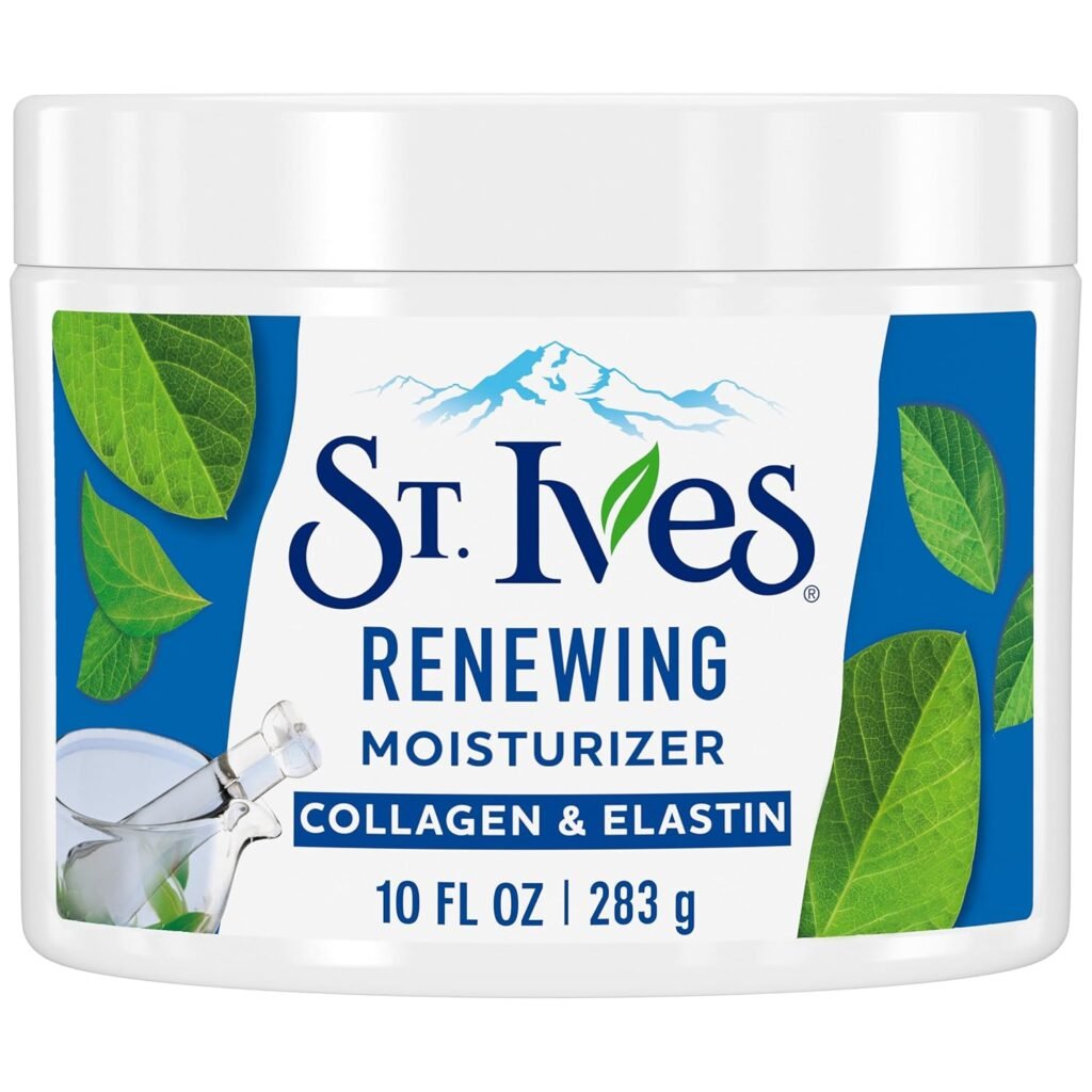 st. ives face moisturizer cream, collagen and elastin review