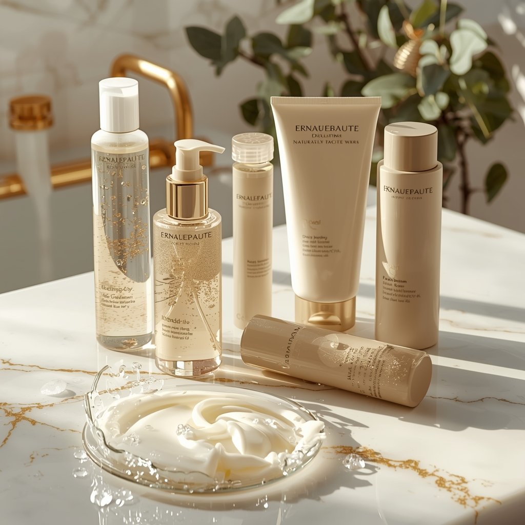 Lucid Origin A Sophisticated High End Still Life Arrangement Featuring Five To Six Different 0