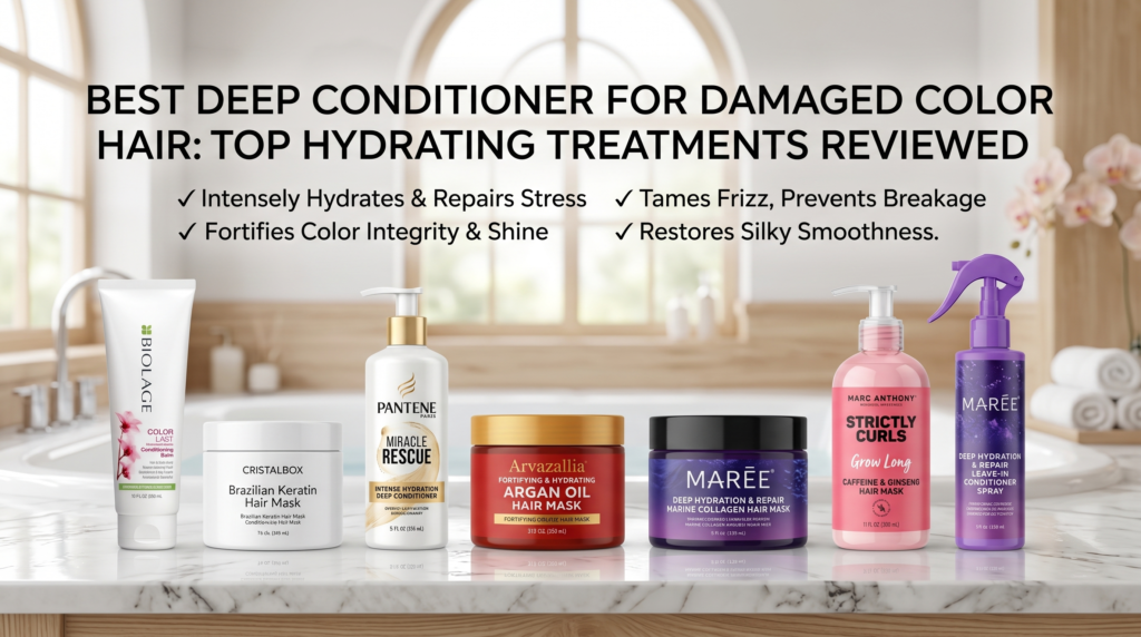 Best Deep Conditioner For Damaged Color Hair