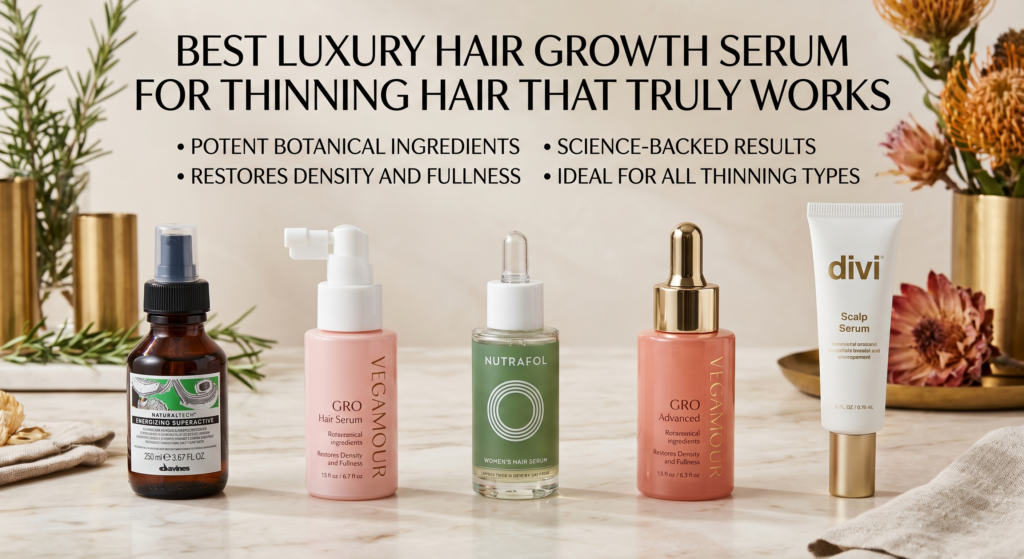 Best Luxury Hair Growth Serum For Thinning Hair