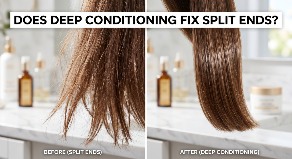 Does Deep Conditioning Fix Split Ends