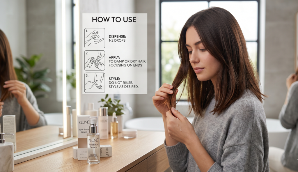 Keune Split Ends Serum How To Use