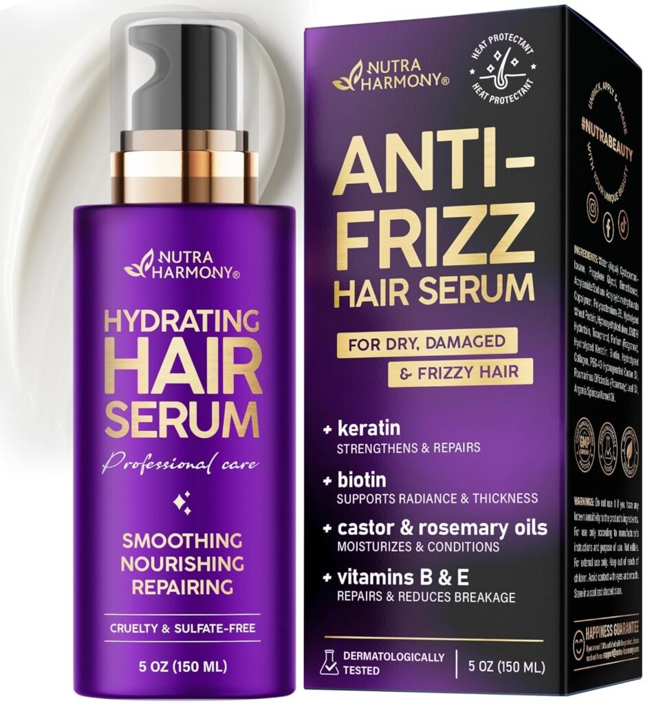 NUTRAHARMONY Hydrating Hair Serum Review