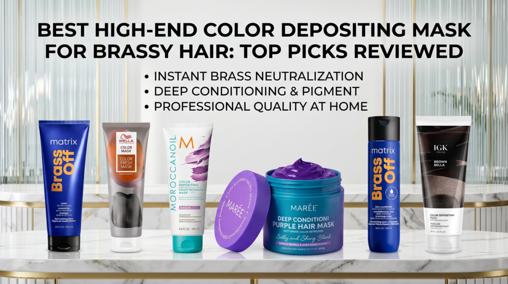 Best High-End Color Depositing Mask For Brassy Hair