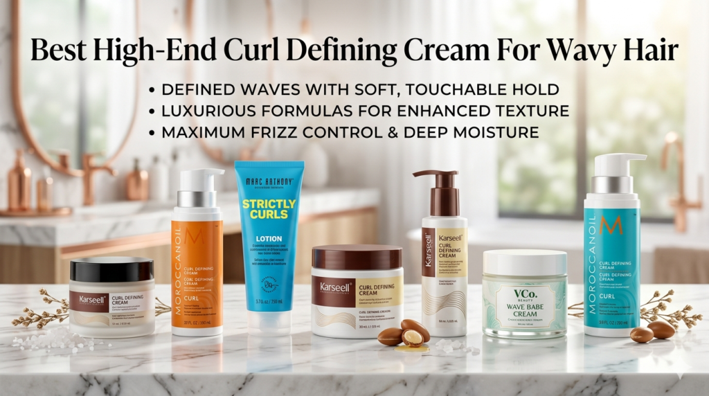 Best High-End Curl Defining Cream For Wavy Hair