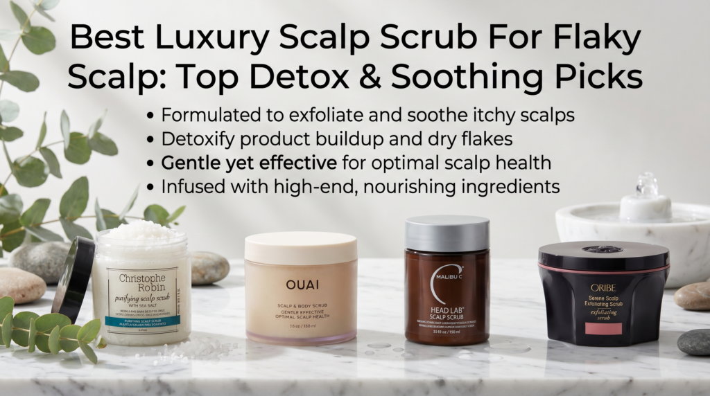 Best Luxury Scalp Scrub For Flaky Scalp