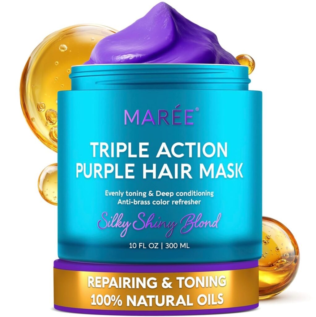 MAREE Deep Conditioning Purple Hair Mask Review
